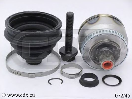 CDX 072/45 Шарнирный комплект, приводной вал для AUDI (Ауди) CDX 072/45 Шарнирный комплект, приводной вал для AUDI (Ауди)