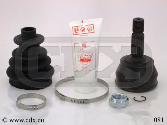 CDX 081 Шарнирный комплект, приводной вал для VOLKSWAGEN POLO CLASSIC (Фольксваген Поло классик) CDX 081 Шарнирный комплект, приводной вал для VOLKSWAGEN POLO CLASSIC (Фольксваген Поло классик)