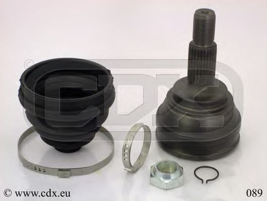 CDX 089 Шарнирный комплект, приводной вал для AUDI (Ауди) CDX 089 Шарнирный комплект, приводной вал для AUDI (Ауди)