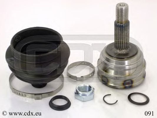 CDX 091 Шарнирный комплект, приводной вал для VOLKSWAGEN JETTA II (Фольксваген Жэтта 2) CDX 091 Шарнирный комплект, приводной вал для VOLKSWAGEN JETTA II (Фольксваген Жэтта 2)