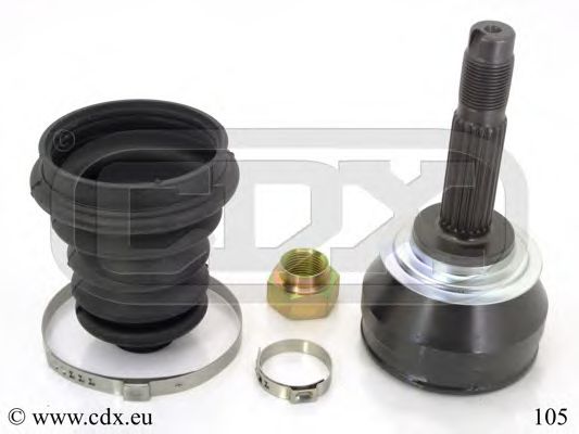 CDX 105 Шарнирный комплект, приводной вал для SEAT (Сеат) CDX 105 Шарнирный комплект, приводной вал для SEAT (Сеат)