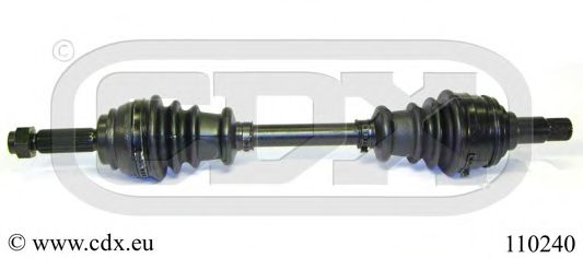 CDX 110240 Приводной вал для FORD FIESTA (Форд Фиэста) CDX 110240 Приводной вал для FORD FIESTA (Форд Фиэста)