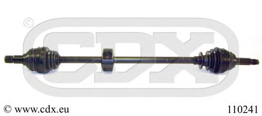 CDX 110241 Приводной вал для FORD FIESTA (Форд Фиэста) CDX 110241 Приводной вал для FORD FIESTA (Форд Фиэста)