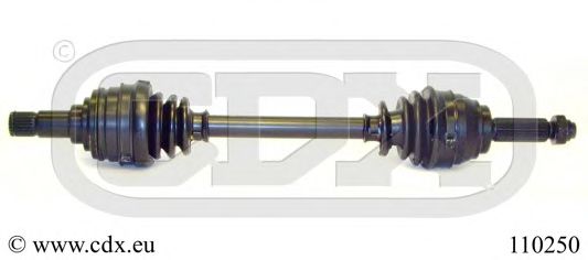 CDX 110250 Приводной вал для FORD FIESTA (Форд Фиэста) CDX 110250 Приводной вал для FORD FIESTA (Форд Фиэста)