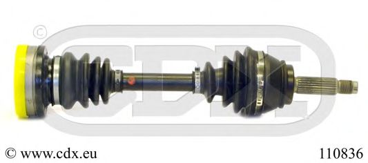 CDX 110836 Приводной вал для FORD FIESTA (Форд Фиэста) CDX 110836 Приводной вал для FORD FIESTA (Форд Фиэста)