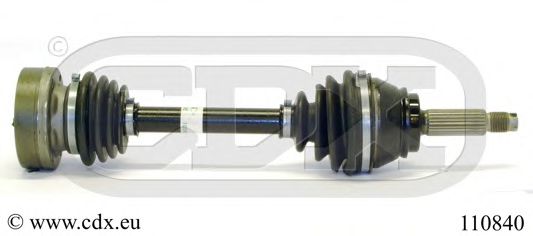 CDX 110840 Приводной вал для FORD FIESTA (Форд Фиэста) CDX 110840 Приводной вал для FORD FIESTA (Форд Фиэста)