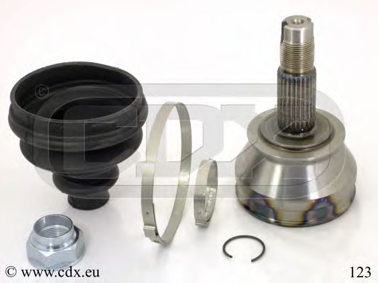 CDX 123 Шарнирный комплект, приводной вал для FIAT TEMPRA (Фиат Тэмпра) CDX 123 Шарнирный комплект, приводной вал для FIAT TEMPRA (Фиат Тэмпра)