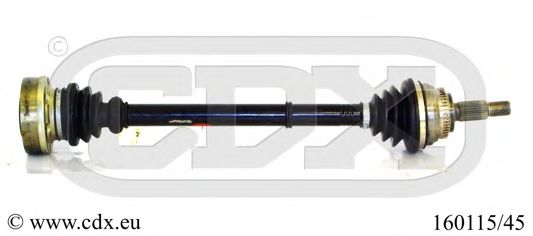 CDX 160115/45 Приводной вал 