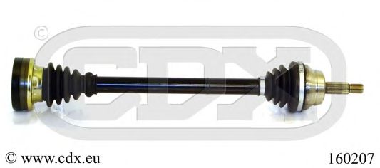 CDX 160207 Приводной вал для AUDI COUPE (Ауди Cоупэ) CDX 160207 Приводной вал для AUDI COUPE (Ауди Cоупэ)