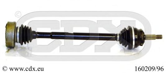 CDX 160209/96 Приводной вал для AUDI COUPE (Ауди Cоупэ) CDX 160209/96 Приводной вал для AUDI COUPE (Ауди Cоупэ)