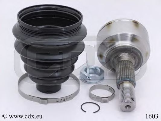 CDX 1603 Шарнирный комплект, приводной вал для PEUGEOT 407 (Пежо 407) CDX 1603 Шарнирный комплект, приводной вал для PEUGEOT 407 (Пежо 407)