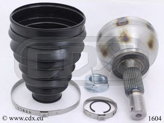CDX 1604 Шарнирный комплект, приводной вал для PEUGEOT 407 (Пежо 407) CDX 1604 Шарнирный комплект, приводной вал для PEUGEOT 407 (Пежо 407)
