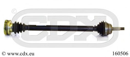 CDX 160506 Приводной вал для VOLKSWAGEN (Фольксваген) CDX 160506 Приводной вал для VOLKSWAGEN (Фольксваген)
