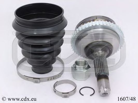 CDX 1607/48 Шарнирный комплект, приводной вал для PEUGEOT 206 (Пежо 206) CDX 1607/48 Шарнирный комплект, приводной вал для PEUGEOT 206 (Пежо 206)