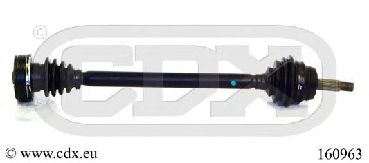 CDX 160963 Приводной вал для VOLKSWAGEN CORSAR (Фольксваген Cорсар) CDX 160963 Приводной вал для VOLKSWAGEN CORSAR (Фольксваген Cорсар)