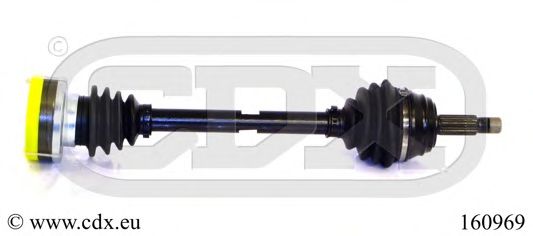 CDX 160969 Приводной вал для VOLKSWAGEN (Фольксваген) CDX 160969 Приводной вал для VOLKSWAGEN (Фольксваген)