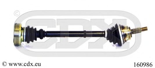 CDX 160986 Приводной вал для AUDI 80 (Ауди 80) CDX 160986 Приводной вал для AUDI 80 (Ауди 80)