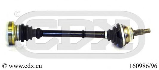 CDX 160986/96 Приводной вал для AUDI 80 (Ауди 80) CDX 160986/96 Приводной вал для AUDI 80 (Ауди 80)
