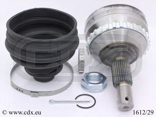 CDX 1612/29 Шарнирный комплект, приводной вал для CITROëN (Cитроëн) CDX 1612/29 Шарнирный комплект, приводной вал для CITROëN (Cитроëн)