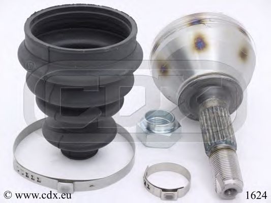 CDX 1624 Шарнирный комплект, приводной вал для PEUGEOT 1007 (Пежо 1007) CDX 1624 Шарнирный комплект, приводной вал для PEUGEOT 1007 (Пежо 1007)