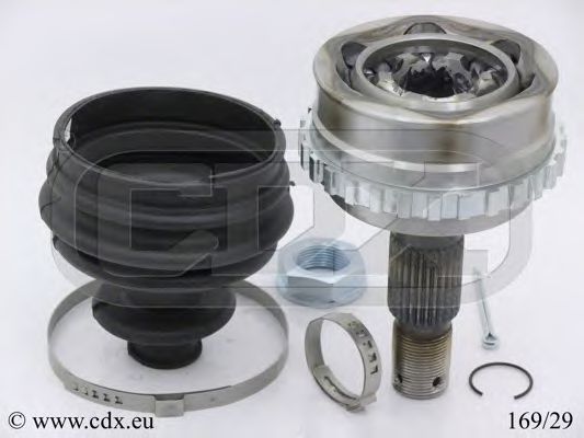 CDX 169/29 Шарнирный комплект, приводной вал 