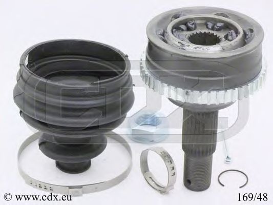 CDX 169/48 Шарнирный комплект, приводной вал 