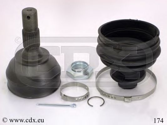 CDX 174 Шарнирный комплект, приводной вал 