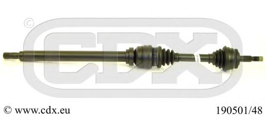 CDX 190501/48 Приводной вал для VOLVO (Вольво) CDX 190501/48 Приводной вал для VOLVO (Вольво)