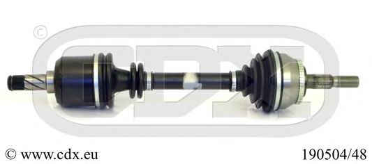 CDX 190504/48 Приводной вал для VOLVO (Вольво) CDX 190504/48 Приводной вал для VOLVO (Вольво)