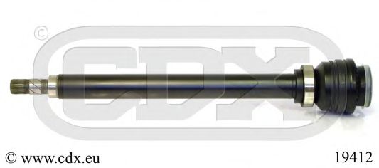 CDX 19412 Шарнир, приводной вал 