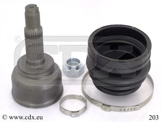 CDX 203 Шарнирный комплект, приводной вал для MAZDA 323 III (Мазда 323 3) CDX 203 Шарнирный комплект, приводной вал для MAZDA 323 III (Мазда 323 3)