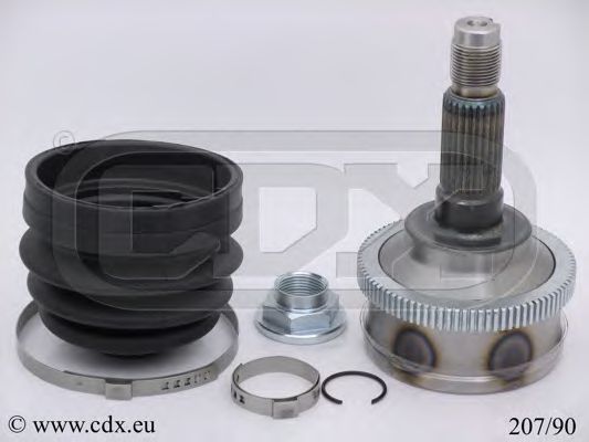 CDX 207/90 Шарнирный комплект, приводной вал для MAZDA 626 III (Мазда 626 3) CDX 207/90 Шарнирный комплект, приводной вал для MAZDA 626 III (Мазда 626 3)