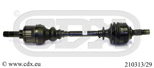 CDX 210313/29 Приводной вал для CITROËN XSARA PICASSO (CитроËн Ксара пикассо) CDX 210313/29 Приводной вал для CITROËN XSARA PICASSO (CитроËн Ксара пикассо)