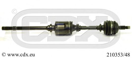 CDX 210353/48 Приводной вал для CITROËN XM (CитроËн Хм) CDX 210353/48 Приводной вал для CITROËN XM (CитроËн Хм)