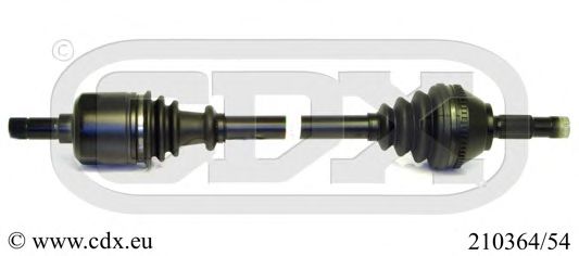CDX 210364/54 Приводной вал для CITROËN RELAY (CитроËн Рэлаъ) CDX 210364/54 Приводной вал для CITROËN RELAY (CитроËн Рэлаъ)