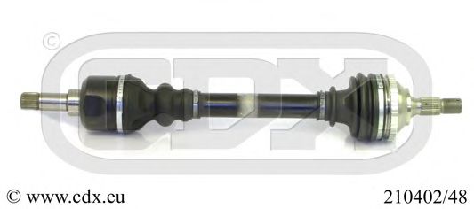 CDX 210402/48 Приводной вал для CITROëN (Cитроëн) CDX 210402/48 Приводной вал для CITROëN (Cитроëн)