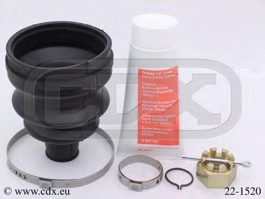 CDX 22-1520 Комплект пылника, приводной вал для OPEL CORSA A (Опель Cорса а) CDX 22-1520 Комплект пылника, приводной вал для OPEL CORSA A (Опель Cорса а)