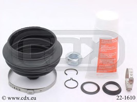 CDX 22-1610 Комплект пылника, приводной вал для VOLKSWAGEN (Фольксваген) CDX 22-1610 Комплект пылника, приводной вал для VOLKSWAGEN (Фольксваген)