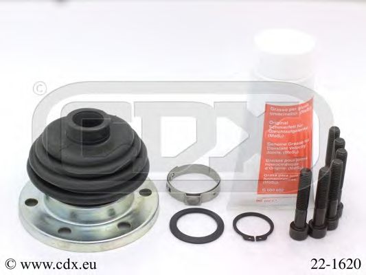 CDX 22-1620 Комплект пылника, приводной вал для VOLKSWAGEN SANTANA (Фольксваген Сантана) CDX 22-1620 Комплект пылника, приводной вал для VOLKSWAGEN SANTANA (Фольксваген Сантана)