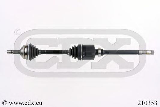 CDX 210353 Приводной вал для CITROËN XM (CитроËн Хм) CDX 210353 Приводной вал для CITROËN XM (CитроËн Хм)