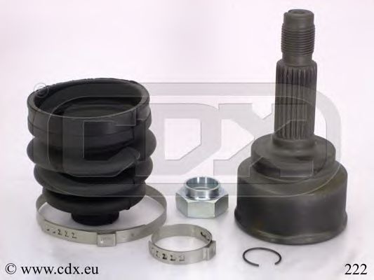 CDX 222 Шарнирный комплект, приводной вал для KIA (Киа) CDX 222 Шарнирный комплект, приводной вал для KIA (Киа)