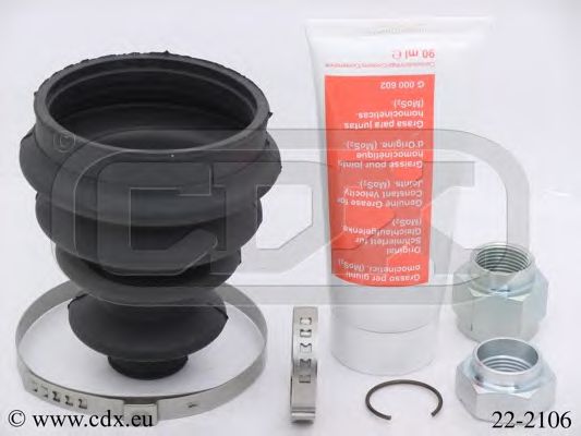 CDX 22-2106 Комплект пылника, приводной вал для PEUGEOT 205 II (Пежо 205 2) CDX 22-2106 Комплект пылника, приводной вал для PEUGEOT 205 II (Пежо 205 2)