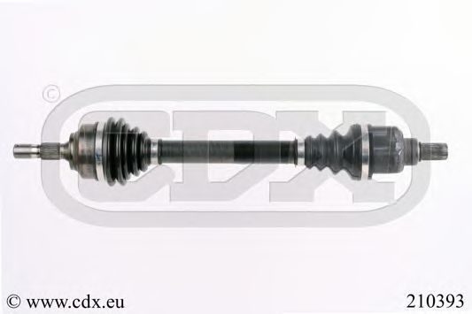 CDX 210393 Приводной вал для CITROËN C5 I (CитроËн С5 1) CDX 210393 Приводной вал для CITROËN C5 I (CитроËн С5 1)