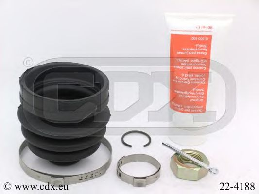 CDX 22-4188 Комплект пылника, приводной вал для DAIHATSU CUORE II (Дайхатсу Cуорэ 2) CDX 22-4188 Комплект пылника, приводной вал для DAIHATSU CUORE II (Дайхатсу Cуорэ 2)
