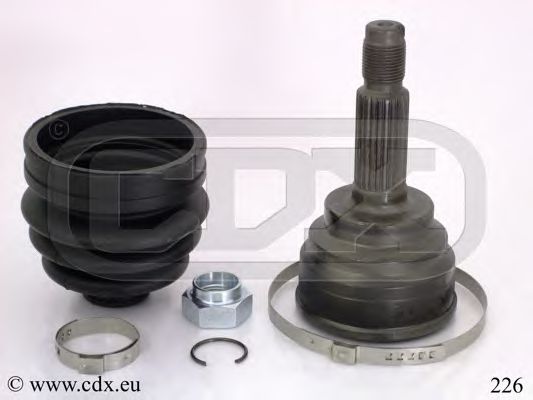 CDX 226 Шарнирный комплект, приводной вал для MAZDA 323 III (Мазда 323 3) CDX 226 Шарнирный комплект, приводной вал для MAZDA 323 III (Мазда 323 3)