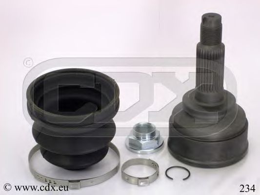 CDX 234 Шарнирный комплект, приводной вал для MAZDA 626 IV (Мазда 626 4) CDX 234 Шарнирный комплект, приводной вал для MAZDA 626 IV (Мазда 626 4)