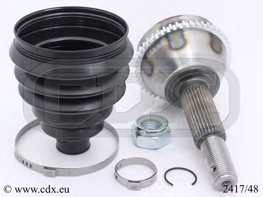 CDX 2417/48 Шарнирный комплект, приводной вал 