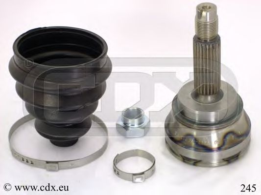 CDX 245 Шарнирный комплект, приводной вал 