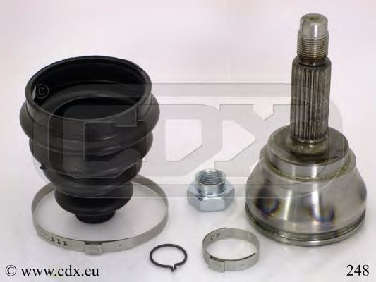 CDX 248 Шарнирный комплект, приводной вал для FORD ORION II (Форд Орион 2) CDX 248 Шарнирный комплект, приводной вал для FORD ORION II (Форд Орион 2)