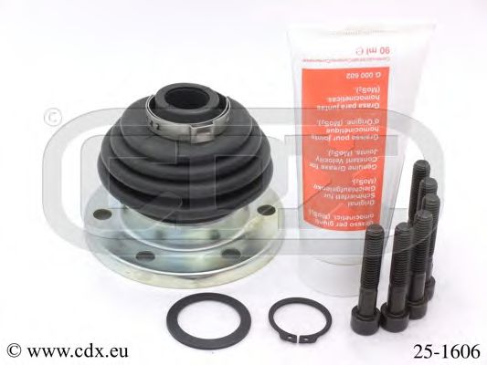 CDX 25-1606 Комплект пылника, приводной вал для AUDI 100 (Ауди 100) CDX 25-1606 Комплект пылника, приводной вал для AUDI 100 (Ауди 100)